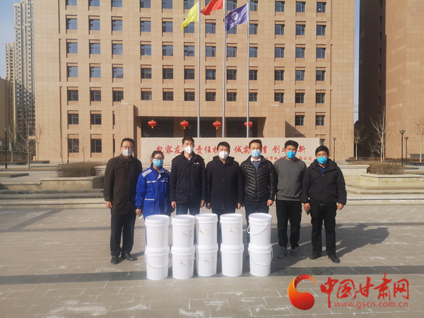 【甘肅全民戰(zhàn)“疫”】暖心！民革蘭州市委會(huì)捐助首批1噸防疫物資（圖）