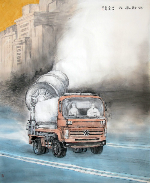 【甘肅全民戰(zhàn)“疫”】保衛(wèi)春天！蘭州榆中縣文藝界致敬“逆行者”