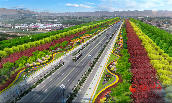 搶先看！?。√m州榆中生態(tài)創(chuàng)新城未來綠化有多美 