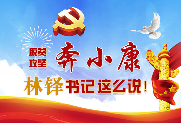 長(zhǎng)圖|脫貧奔小康，林鐸書記這么說！