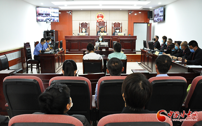 蘭州市皋蘭縣人民法院遠(yuǎn)程公開(kāi)宣判一起惡勢(shì)力犯罪團(tuán)伙案