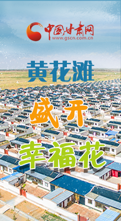 【跟著總書記看甘肅】長圖|武威黃花灘盛開幸?；?