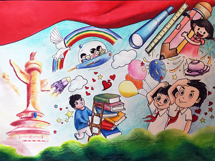 蘭州市第三屆青少年社會主義核心價(jià)值觀主題動漫設(shè)計(jì)作品征集評選展示（漫畫插畫 九）