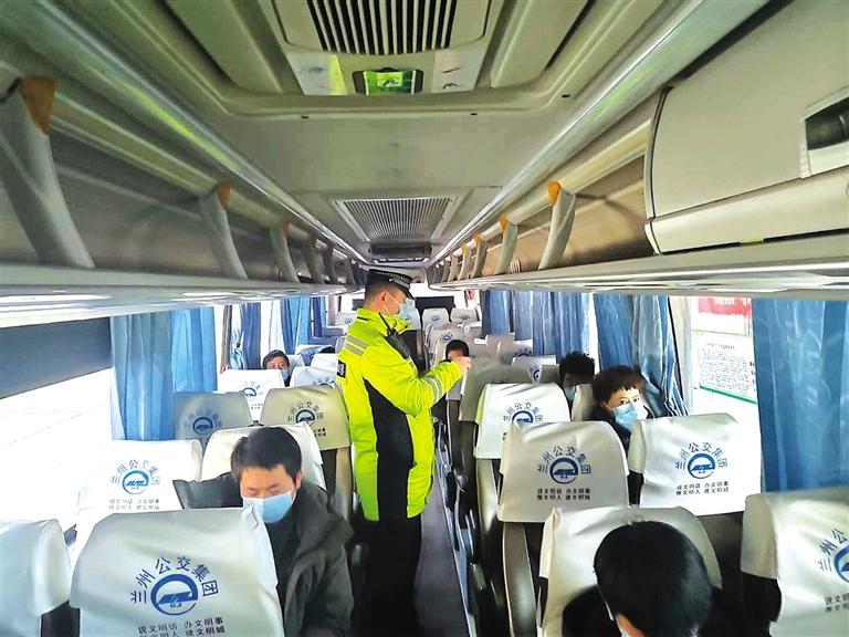 蘭州交警啟動春運最強交通安全保障已查處超員31起、飲酒醉酒駕駛39起