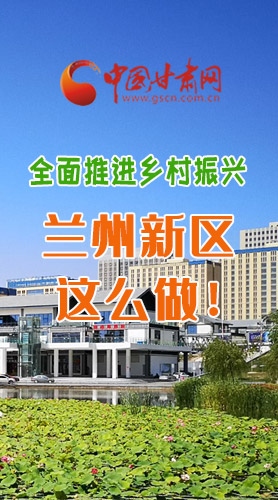 圖解|全面推進(jìn)鄉(xiāng)村振興 蘭州新區(qū)這么做！