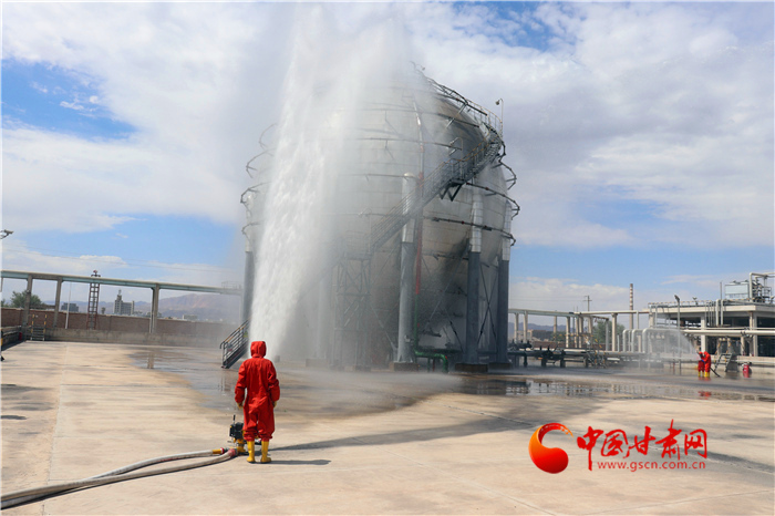 金昌：聯(lián)合演練提升?；吠话l(fā)事件處置能力