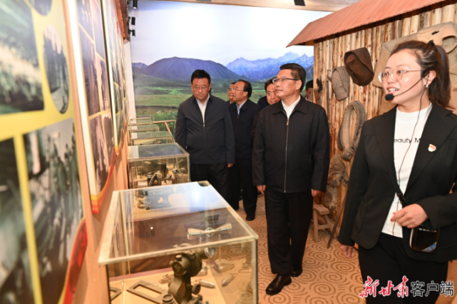 任振鶴在張掖市調(diào)研時(shí)強(qiáng)調(diào)：完整準(zhǔn)確全面貫徹新發(fā)展理念，建設(shè)生態(tài)友好發(fā)展向好生活美好的“金張掖”