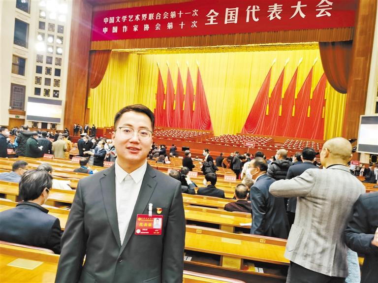 【聚焦2022甘肅兩會】網(wǎng)絡(luò)文學(xué)作家胡說：不負(fù)初心，寫有意義的文字