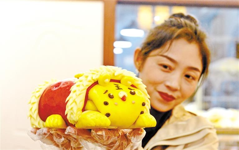 小老虎花餑餑，你舍得吃嗎？