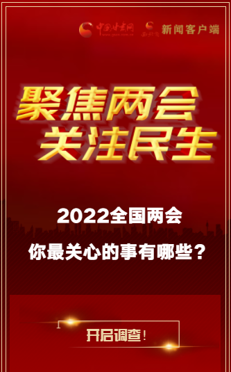 H5｜2022全國兩會，你最關(guān)心的事有哪些？