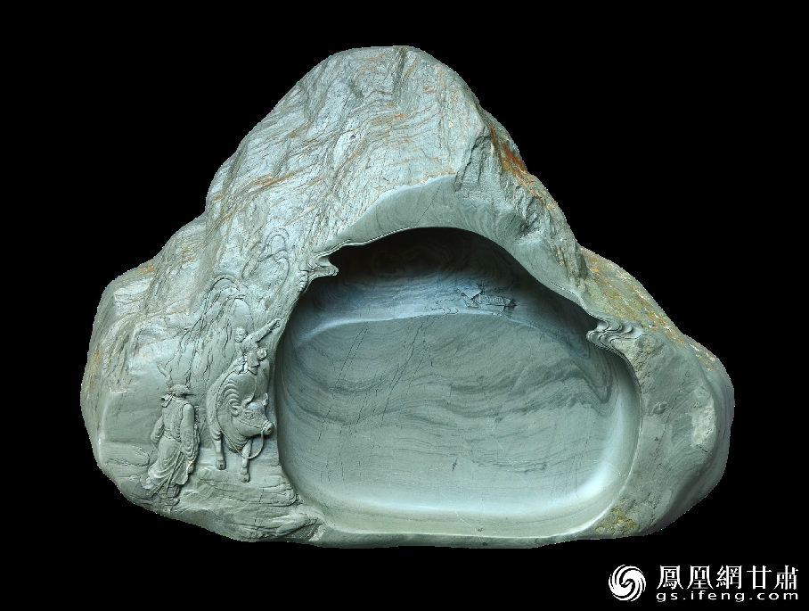 洮硯石質(zhì)細(xì)潤堅實，潑墨如油不損毫，書寫流利生輝。資料圖