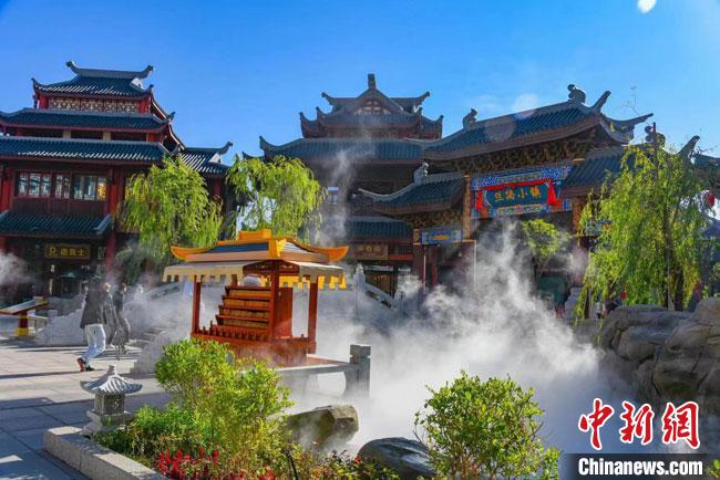 圖為嘉峪關(guān)方特歡樂世界。(資料圖) 趙海宏 攝