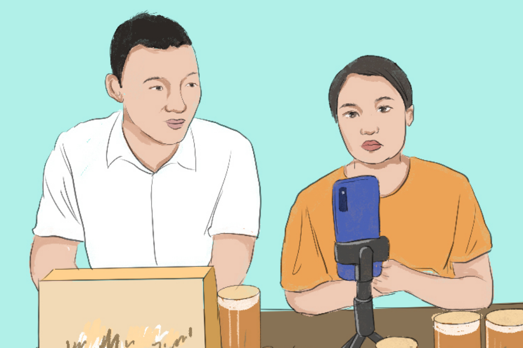 手繪|攢勁！閃閃發(fā)光的up青年