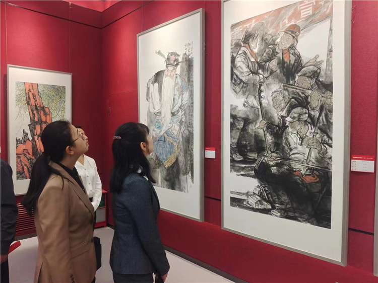 2023年5月，甘肅省紀(jì)委監(jiān)委機(jī)關(guān)、省委巡視辦、省文旅廳主辦，甘肅畫院承辦的甘肅省廉潔文化美術(shù)、書法、設(shè)計(jì)作品展開展，逾萬人參觀。.jpg