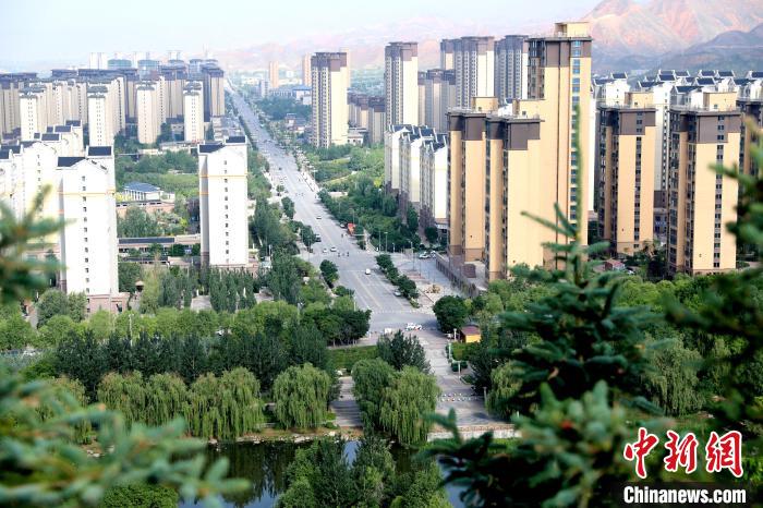 圖為樂都朝陽山片區(qū)?！⊙Φ?攝