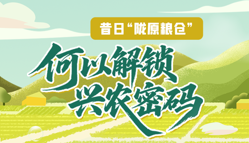 【理響中國·話隴點睛（3）】昔日“隴原糧倉”，何以解鎖“興農(nóng)密碼”
