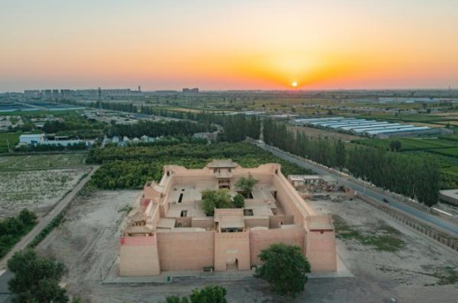 沙漠腹地“西北莊園”瑞安堡完成數(shù)字化保護(hù)